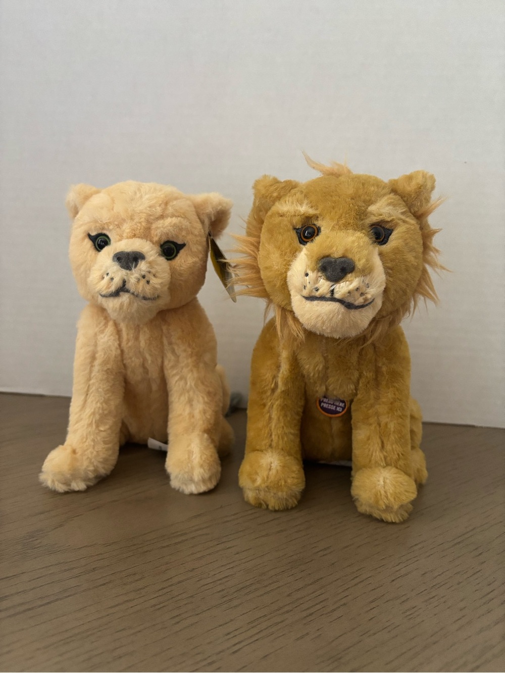 DISNEY The Lion King SIMBA & Nala Animated Talking Plush Toy Stuffed Live Action